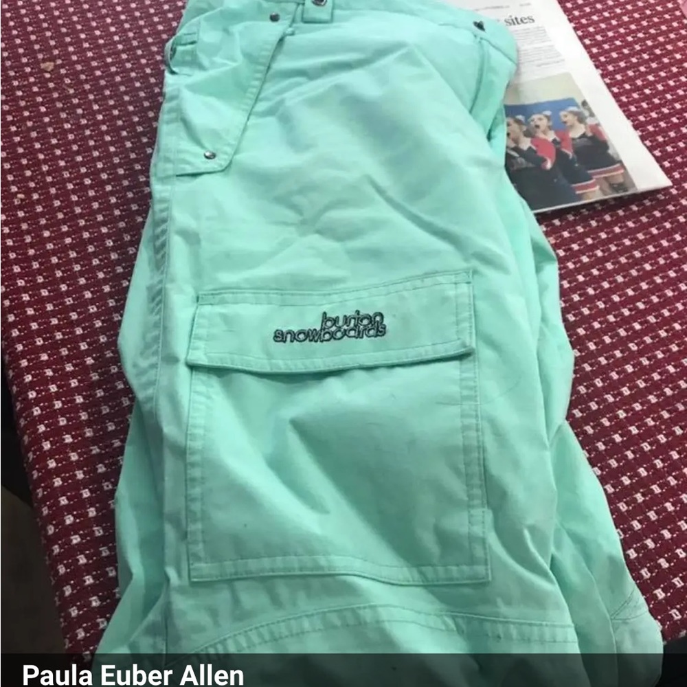 Burton snow pants. Worn for one season.